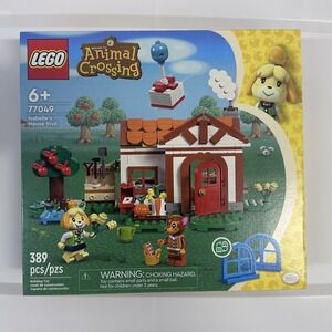 NEW IN BOX:  LEGO 77049 Welcome To Animal Crossing Isabelle's House Visit 389pcs